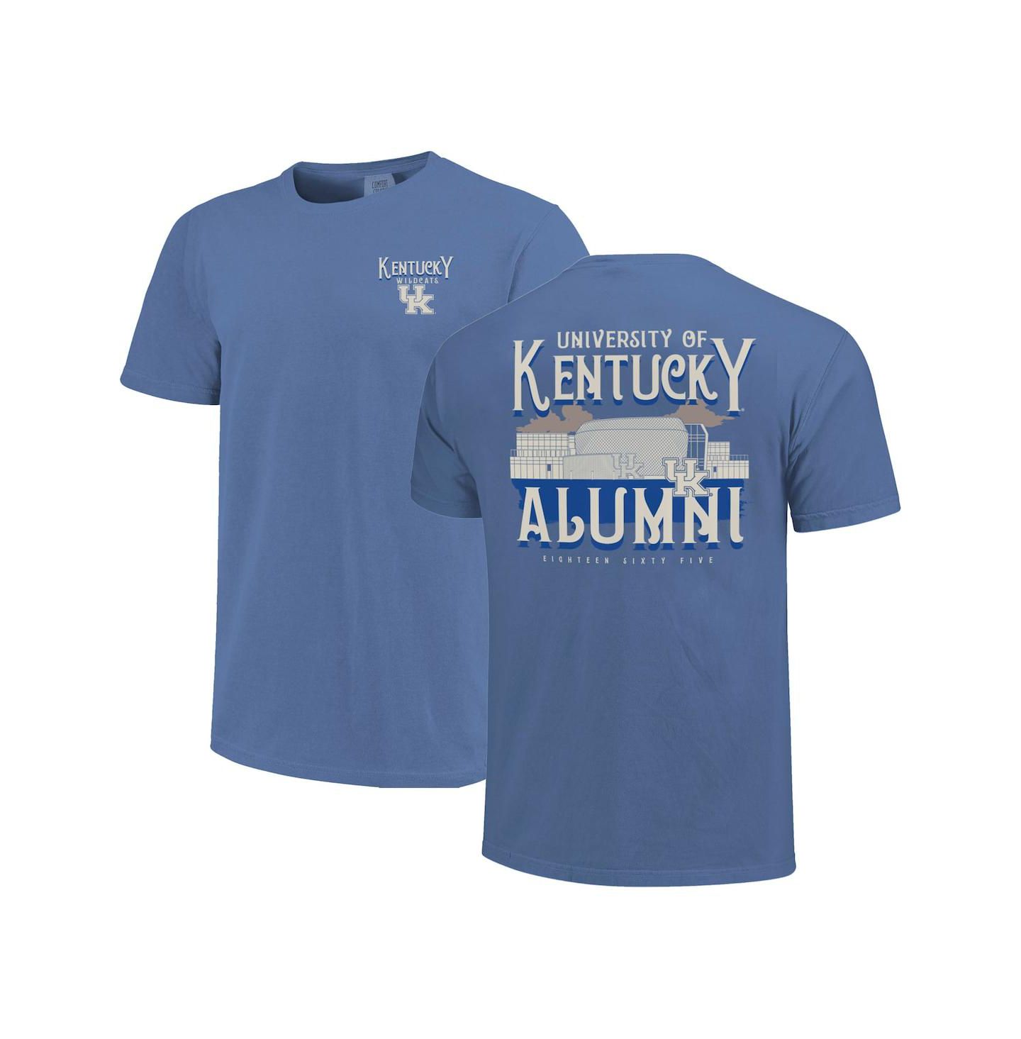 Футболка Image One Royal Kentucky Wildcats Comfort Colors Campus Alumni — фото 1