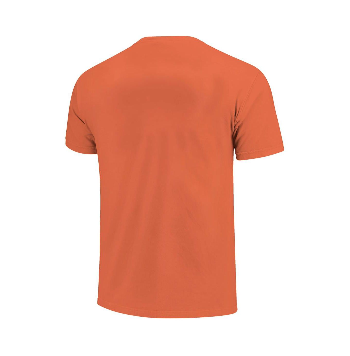 Женская футболка Image One Orange Florida Gators Comfort Colors Campus Drawing Mom — фото 2