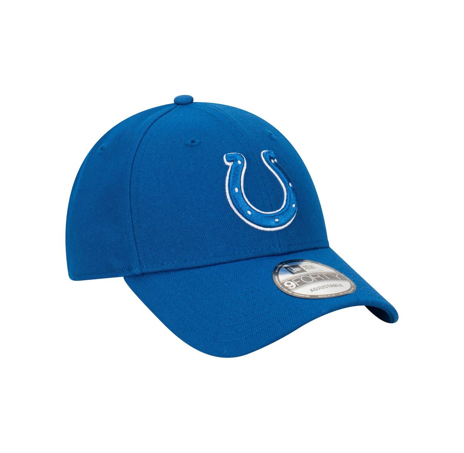 Men's Royal Indianapolis Colts Core Team 9FORTY Adjustable Hat