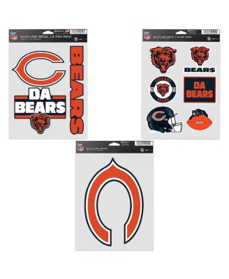 Chicago Bears Three-Pack Fan Decal Set