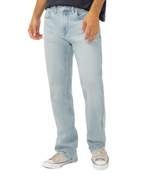 Мужские джинсы Silver Jeans Co. Craig Straight-Fit Bootcut, цвет: Boca