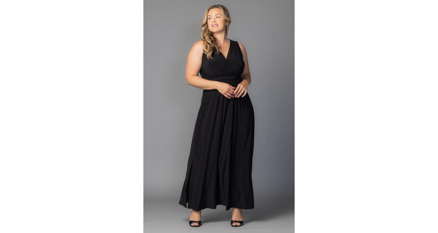 Women's Plus Size Daniela Sleeveless Maxi Dress