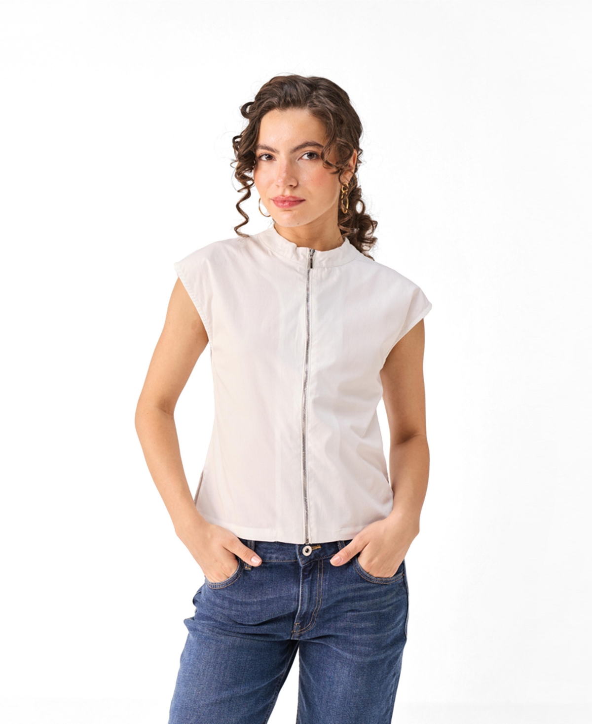 Reistor Women's Front Zip Top