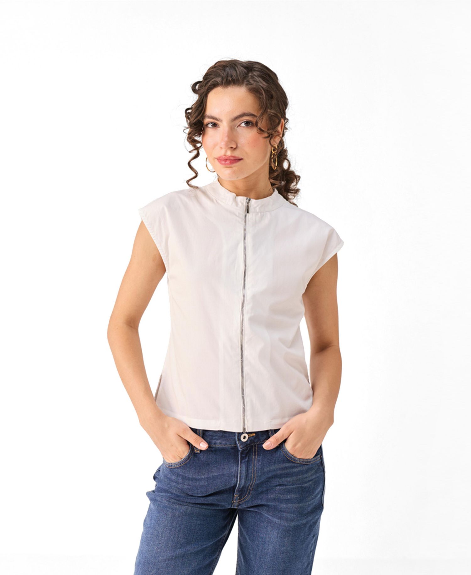 Women's Front Zip Top