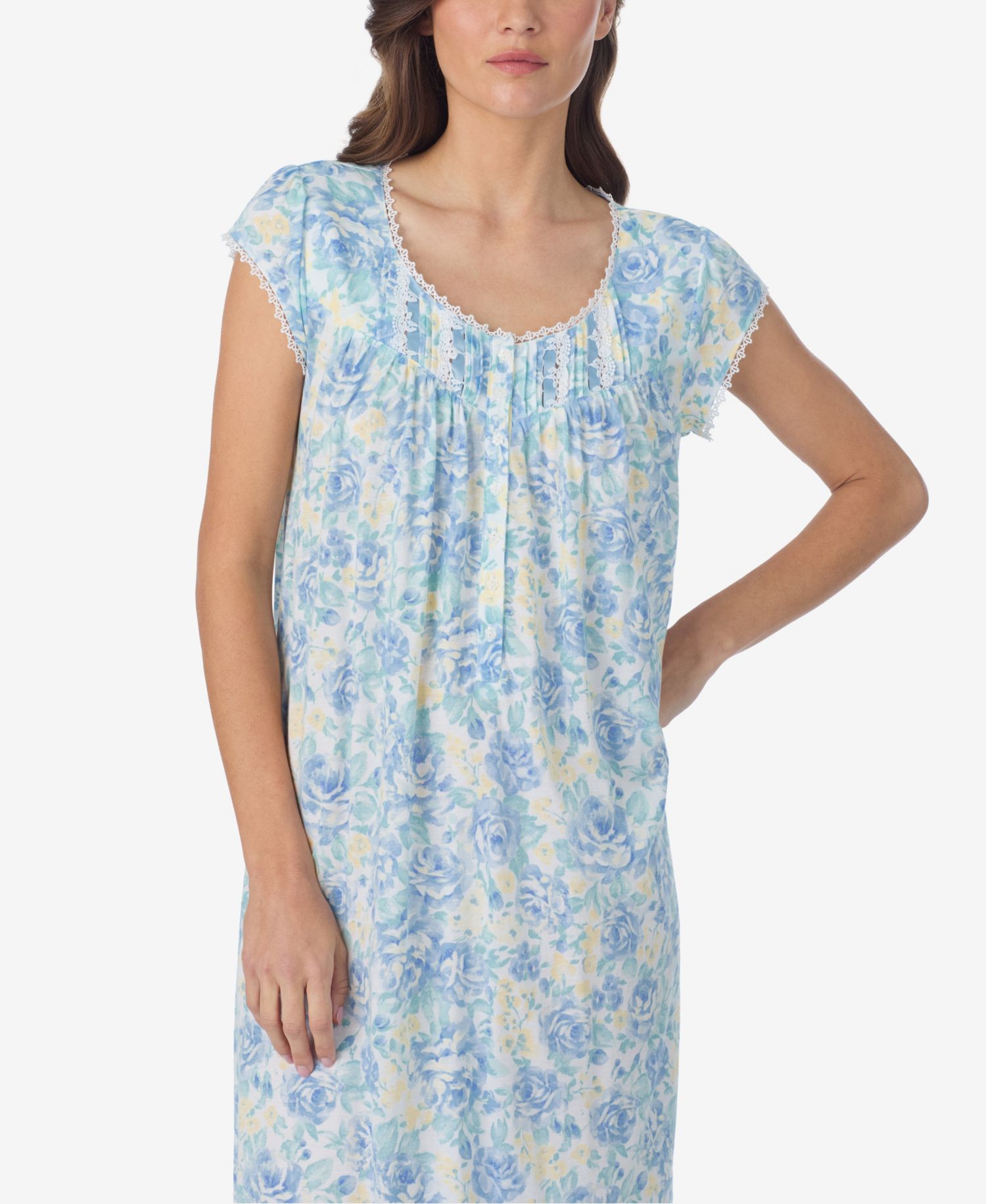 Women's Cap-Sleeve Waltz Nightgown