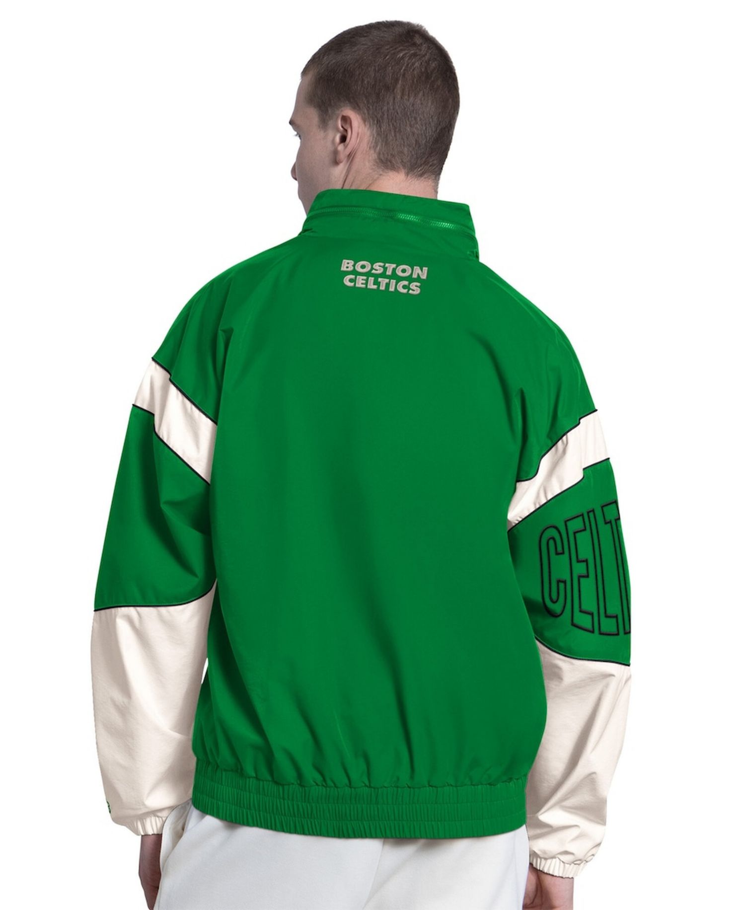 Men's Green Boston Celtics The Gust Full-Zip Hooded Jacket