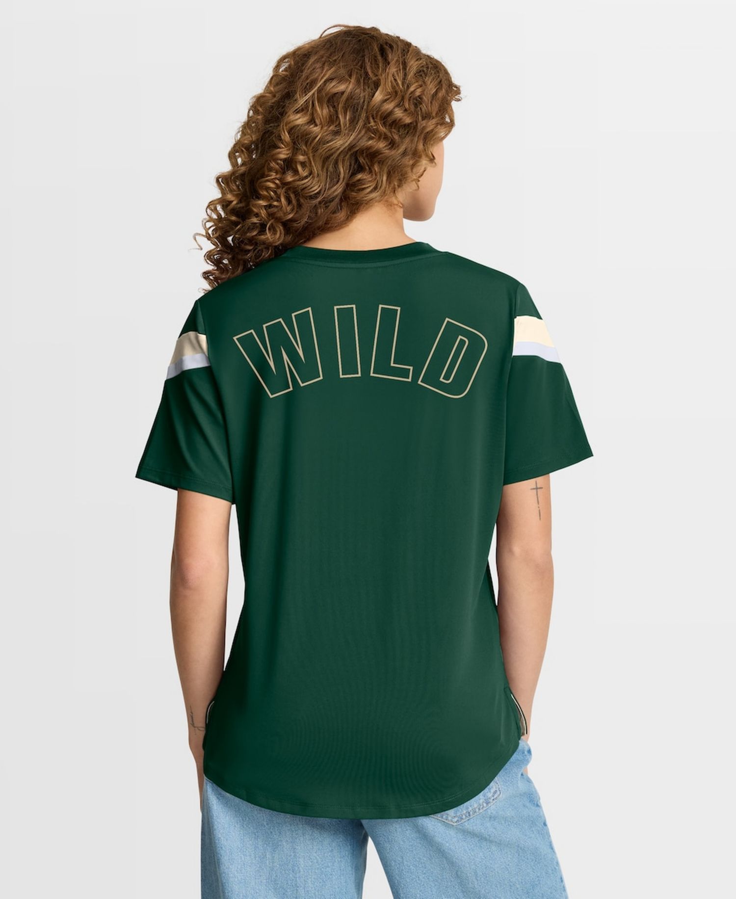 Women's Green Minnesota Wild Offside Athena T-Shirt