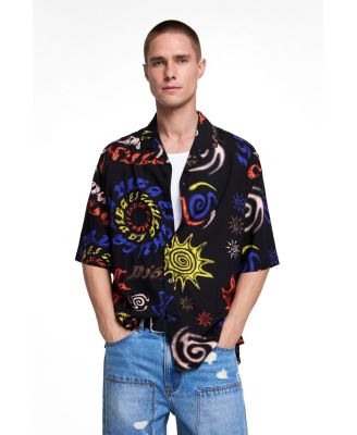 Men's Tribal Printed Shirt