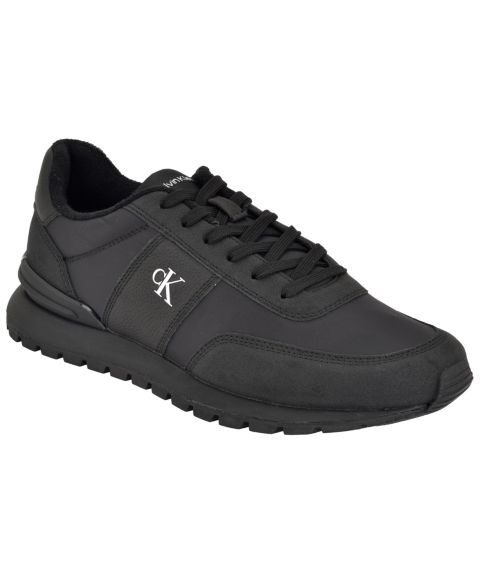 Мужские кроссовки Calvin Klein Rilnen Lace-Up Fashion Athletic, цвет: Чёрный