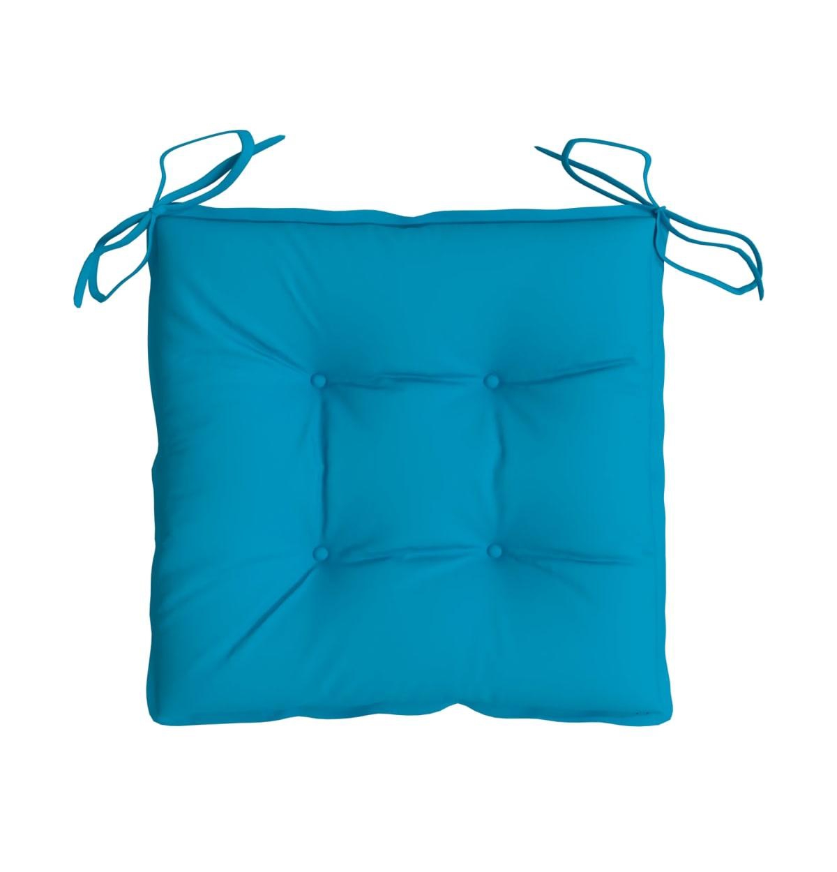 vidaXL Chair Cushions 2 pieces 15.7"x15.7"x2.8" Oxford Fabric