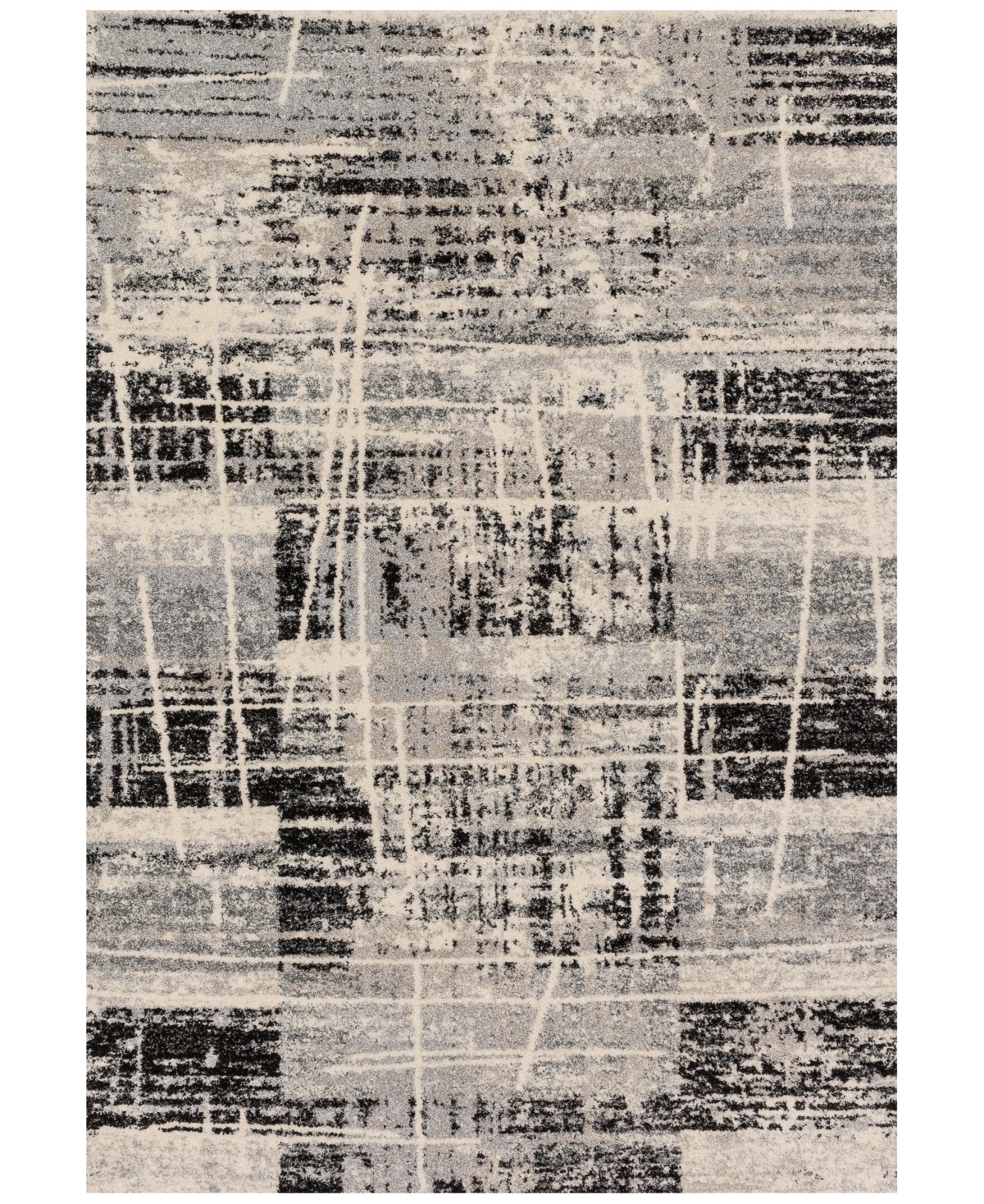 Spring Valley Home Emory Eb-06 Gray/multi 3'10" X 5'7" Area Rug