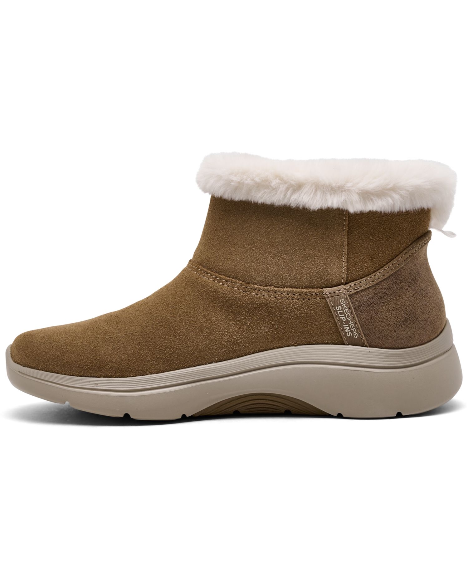 Women's Slip-Ins: GO WALK Arch Fit 2.0 - Cozy Stride Ankle Boots from Finish Line