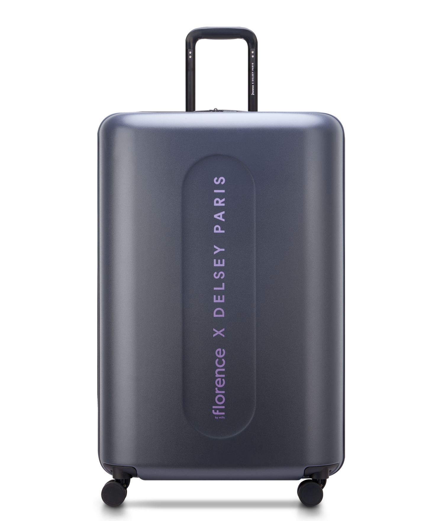 Чемодан florence by mills x Delsey Paris Catch Flights Large Check-in Spinner, цвет: Антрацитовый — фото 1