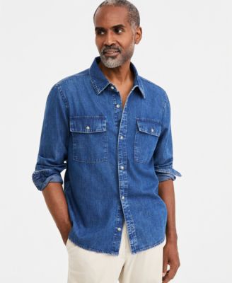 Men's Denim Overshirt