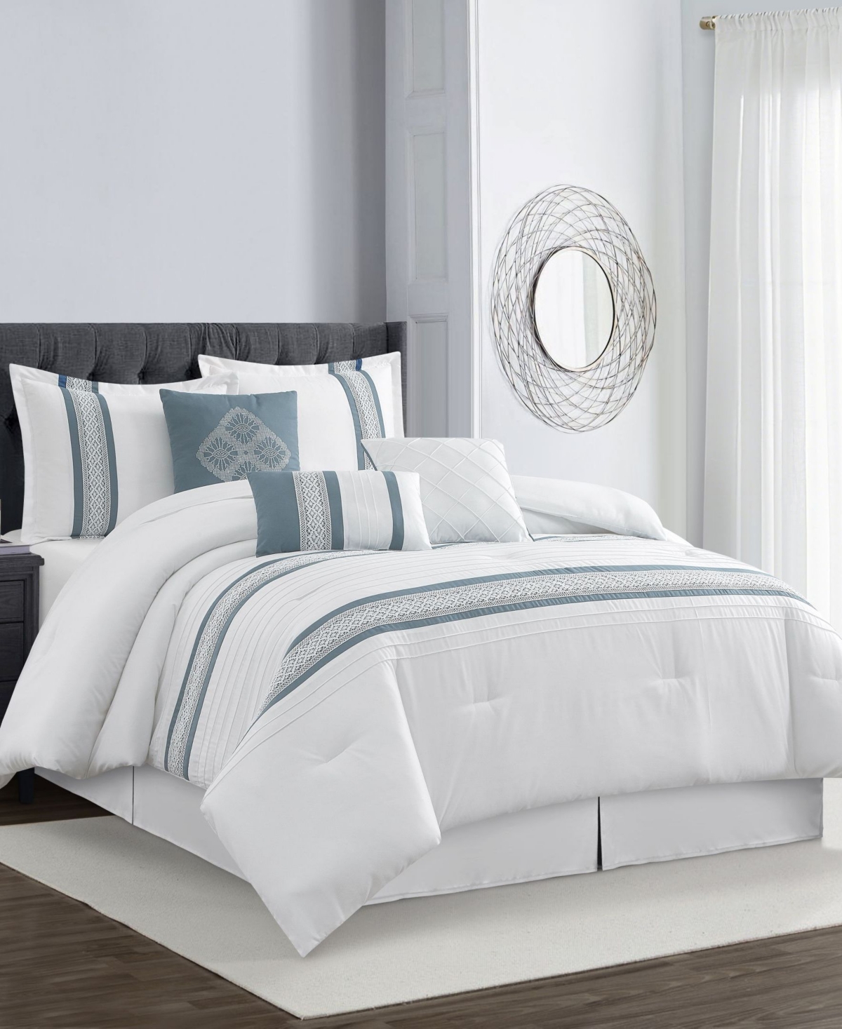 Stratford Park Durango Stripes 7-Pc. Comforter Set