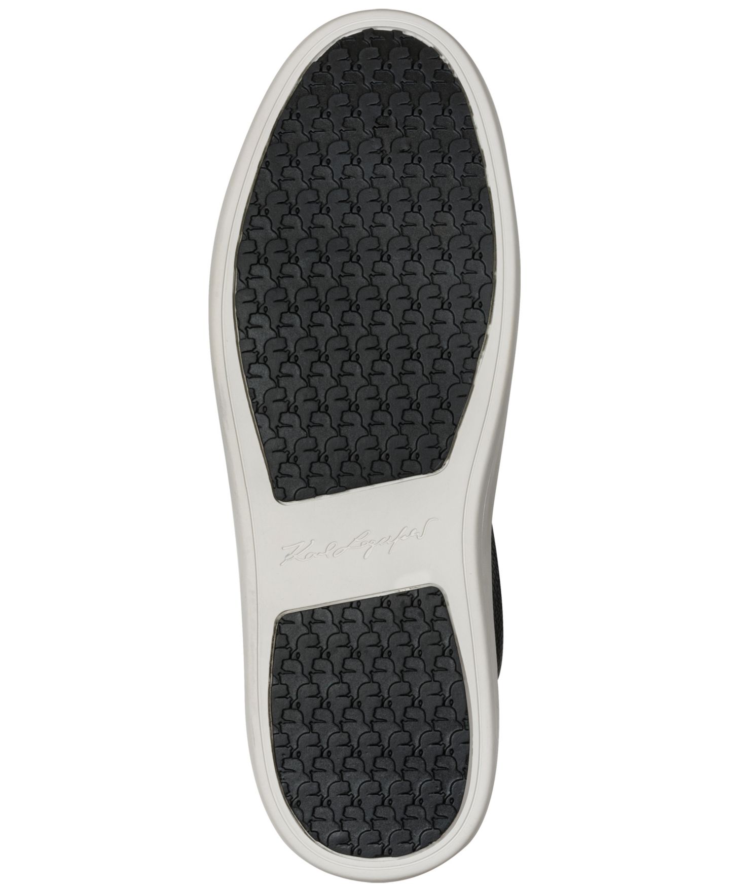 Мужские кроссовки KARL LAGERFELD PARIS Karl Lagerfeld Remy Slip-On, цвет: Чёрный — фото 5