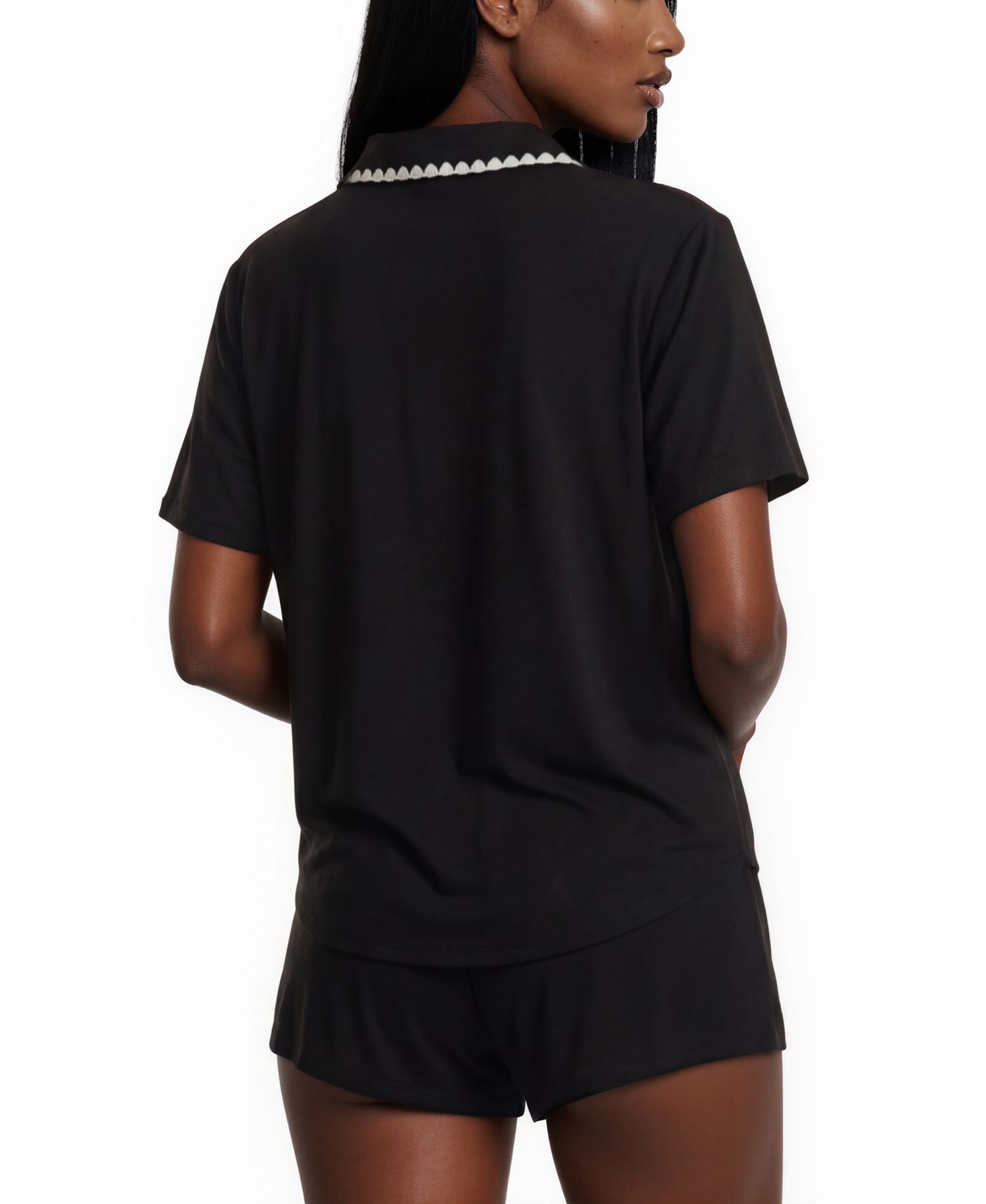 Women's Anneliese Stitch Top and Shorts, 2-Piece Set