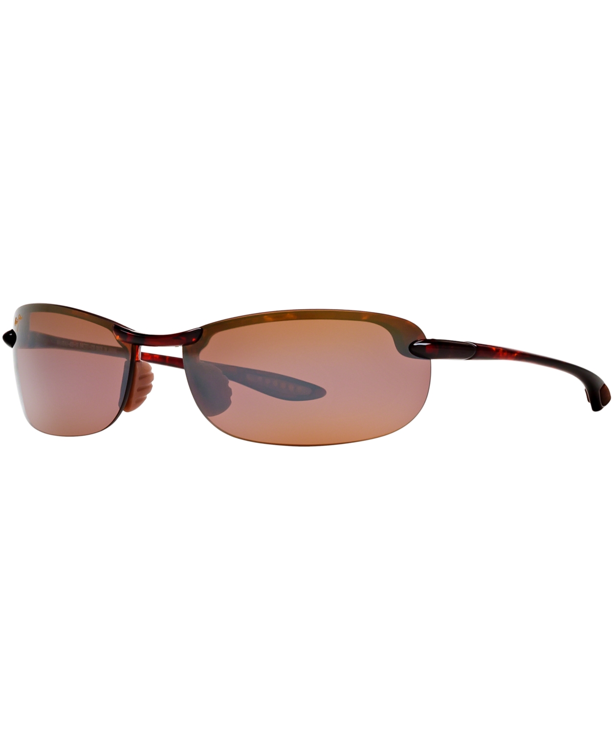 Shop Maui Jim Makaha Polarized Sunglasses , 405 In Brown,brown