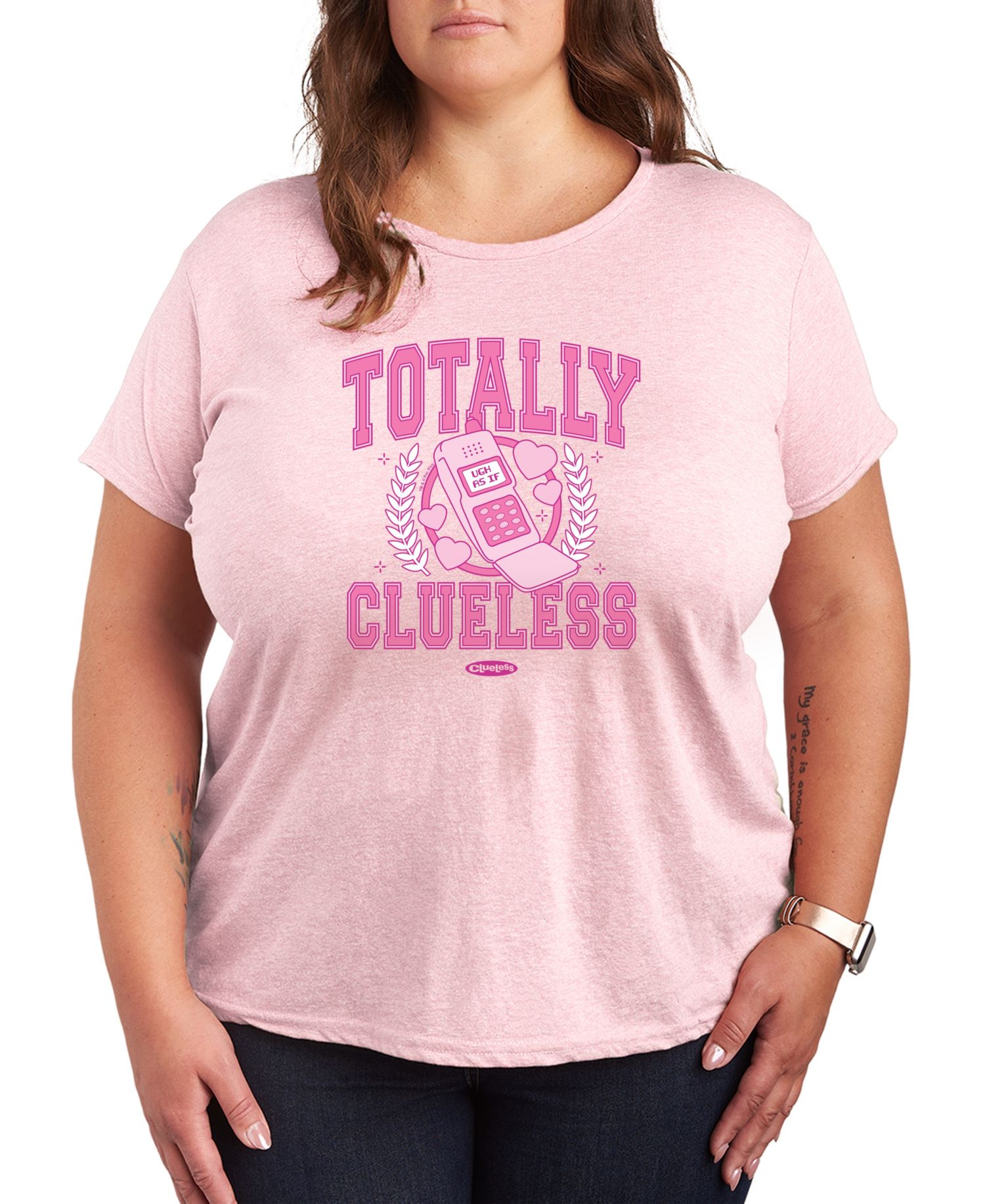 Hybrid Apparel Plus Size Totally Graphic T-Shirt