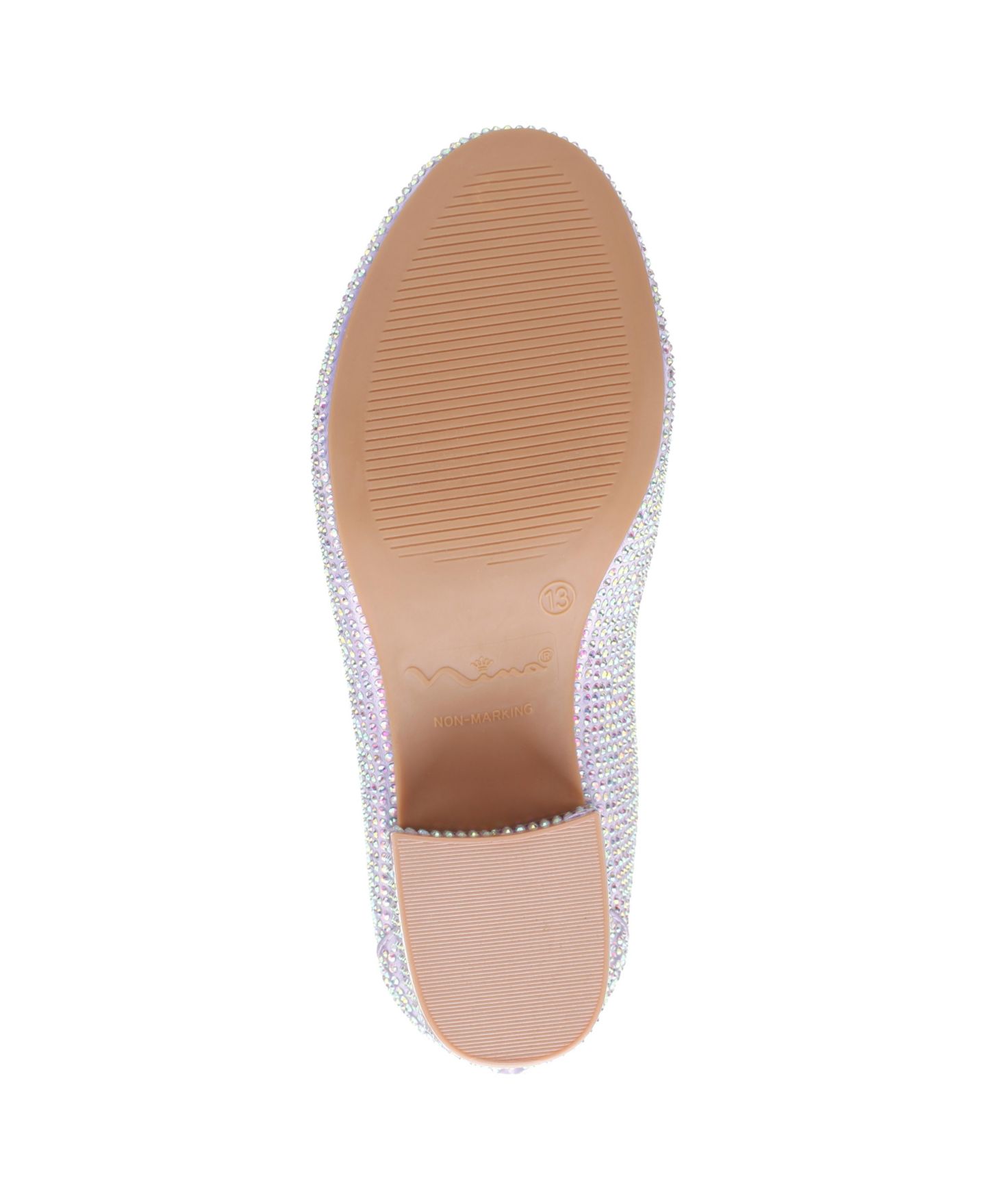 Туфли Nina LENNIE2 Light Rhinestone Dress Shoes для девочек, цвет: Светлый фиолетовый — фото 7
