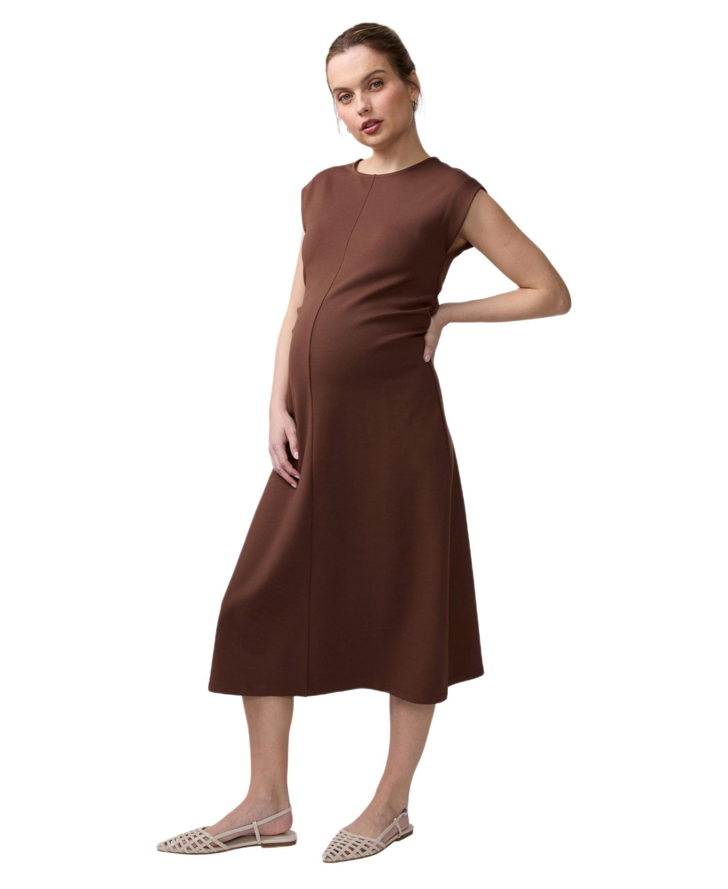 Women's Ingrid + Isabel A-Line Ruched Knit Dress