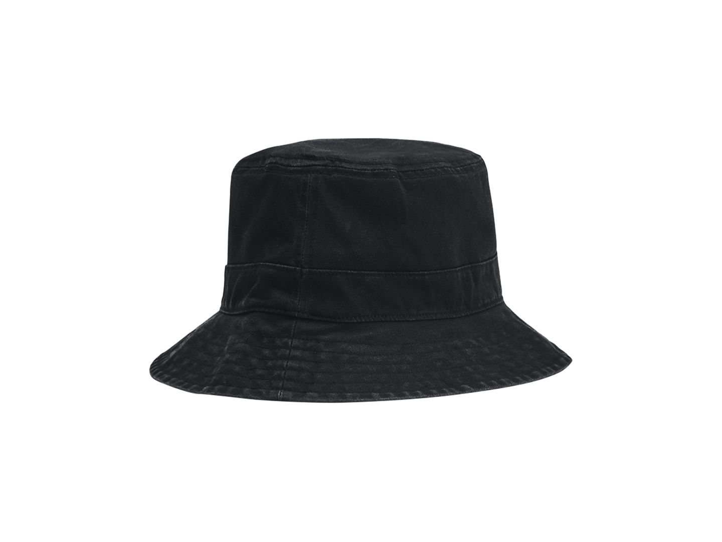 Мужская панама Under Armour Essential Bucket Hat, цвет: Чёрный / Белый — фото 3