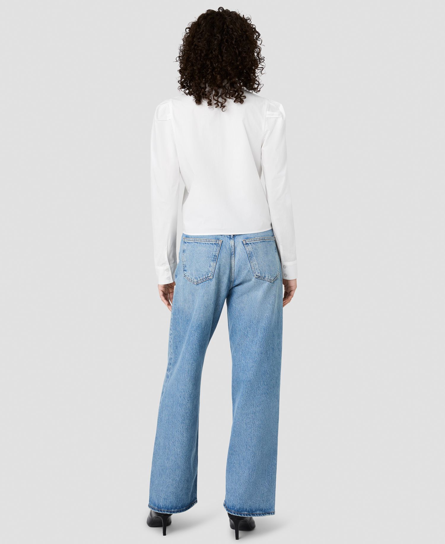 Women's Cambria Crewneck Button-Front Top