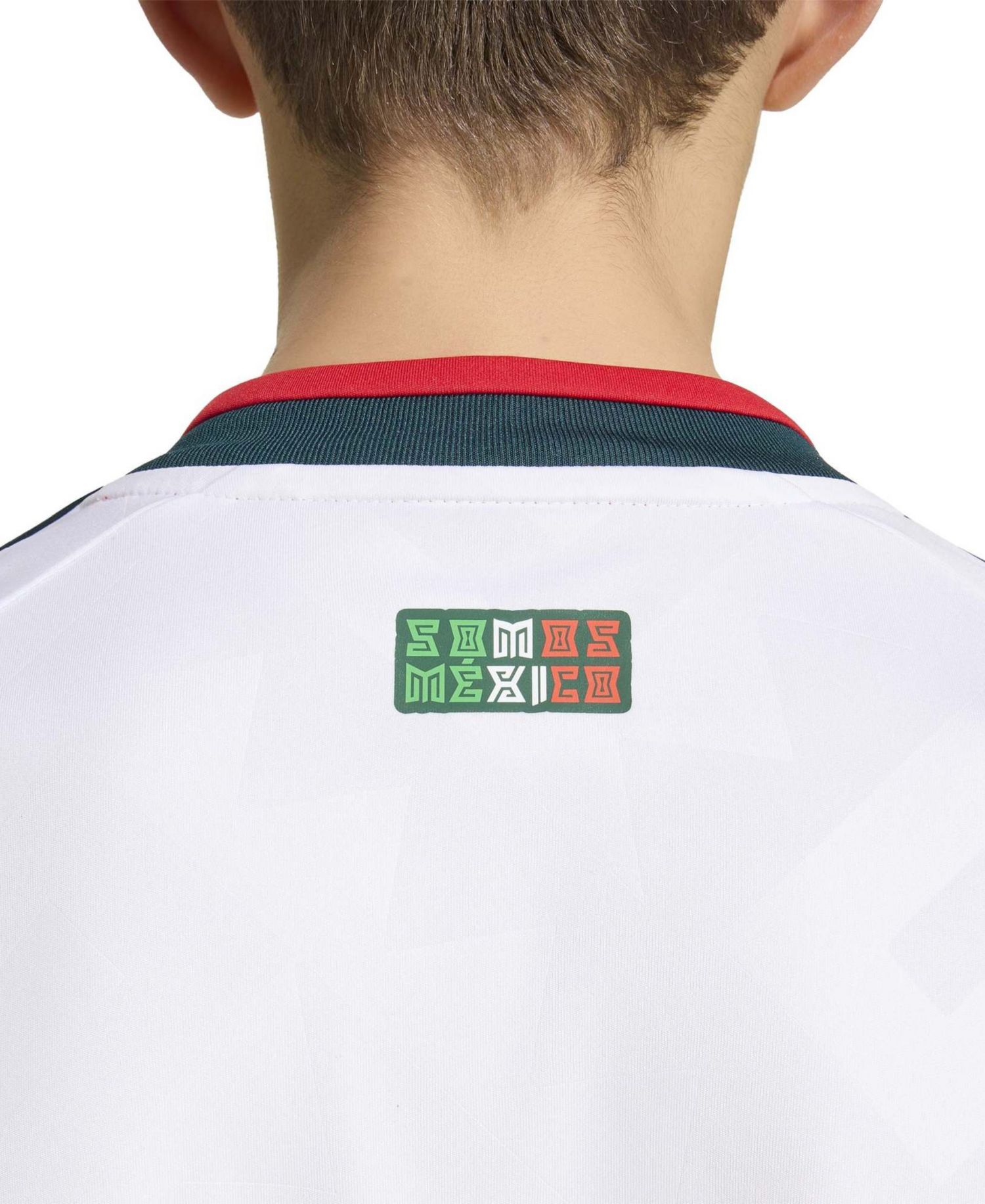 Big Boys and Girls White Mexico National Team 2026 Away Replica Long Sleeve Jersey