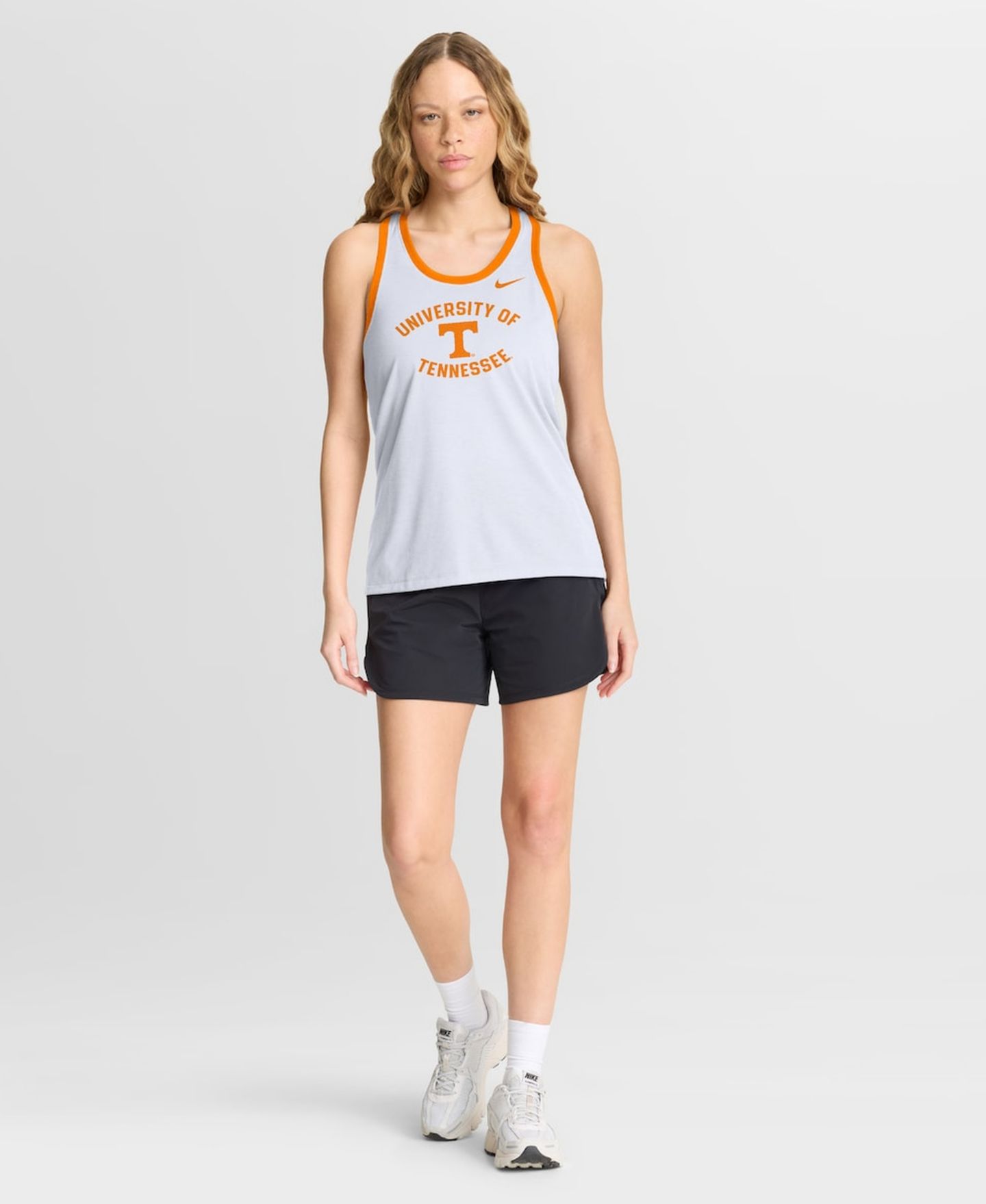 Женский топ Nike White Tennessee Volunteers Uni Name Tri-Blend Dri-FIT — фото 5