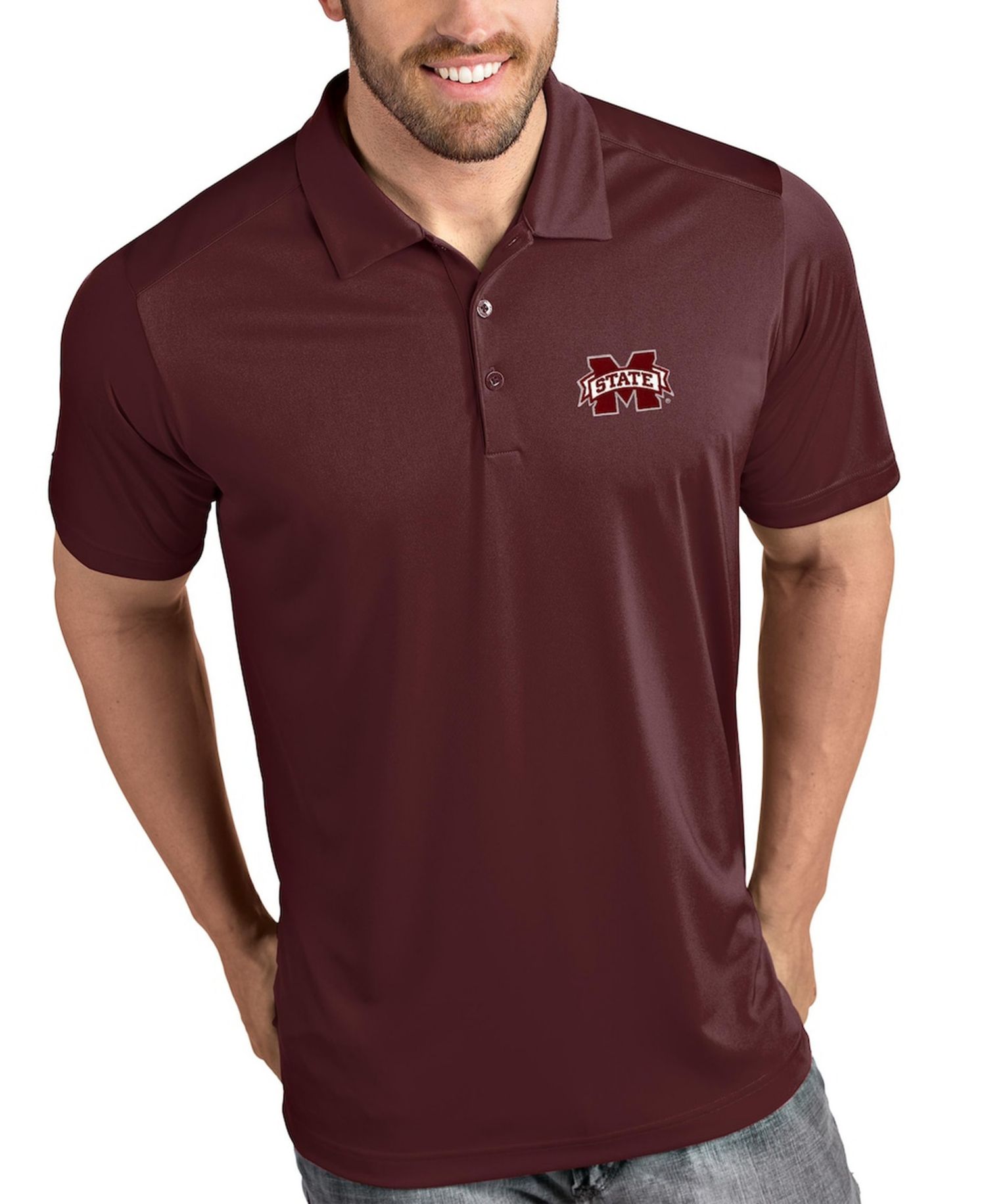 Men's Mississippi State Bulldogs Tribute Polo Shirt