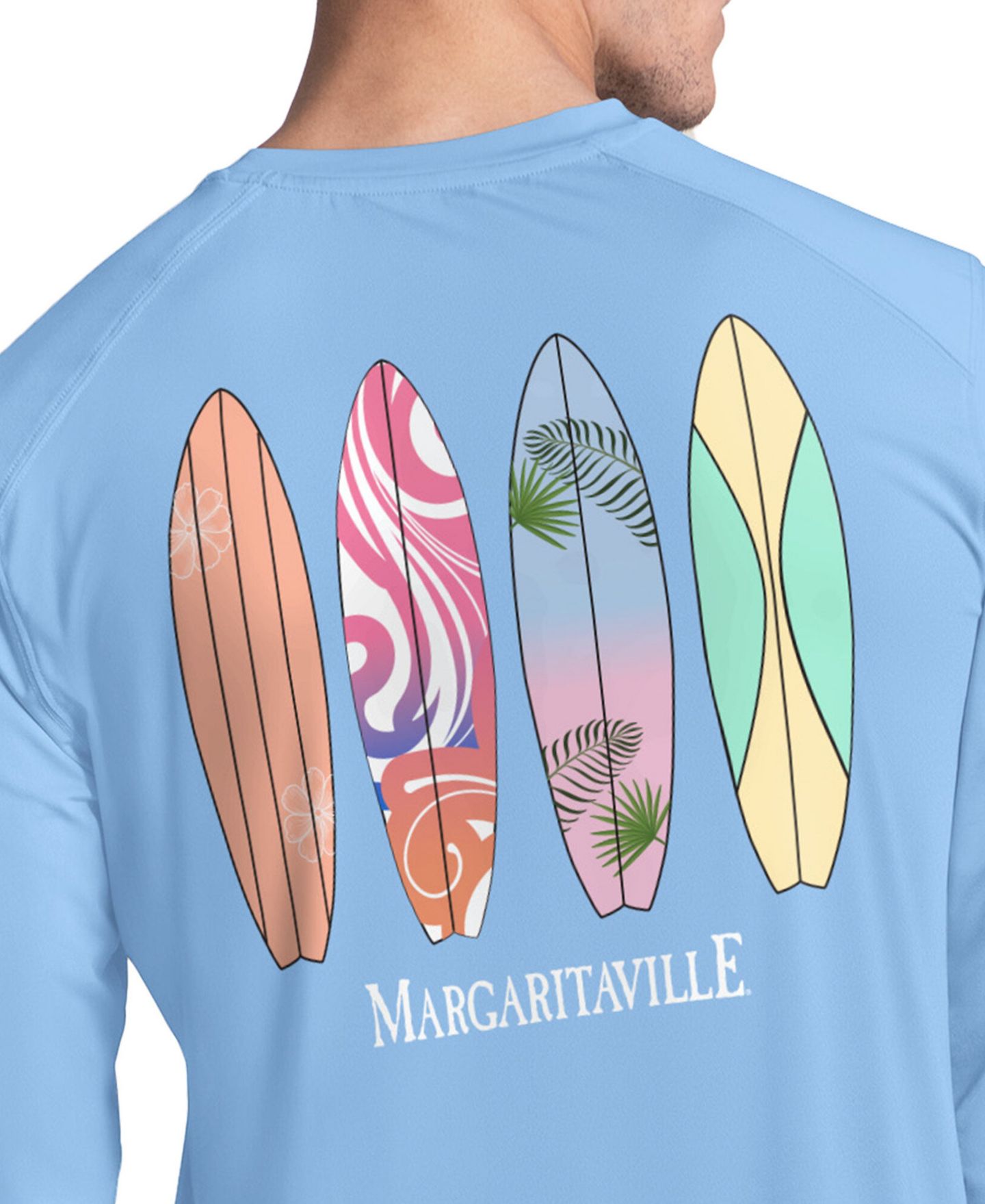Рашгард Life's для мужчин, длинный рукав — Margaritaville — фото 2