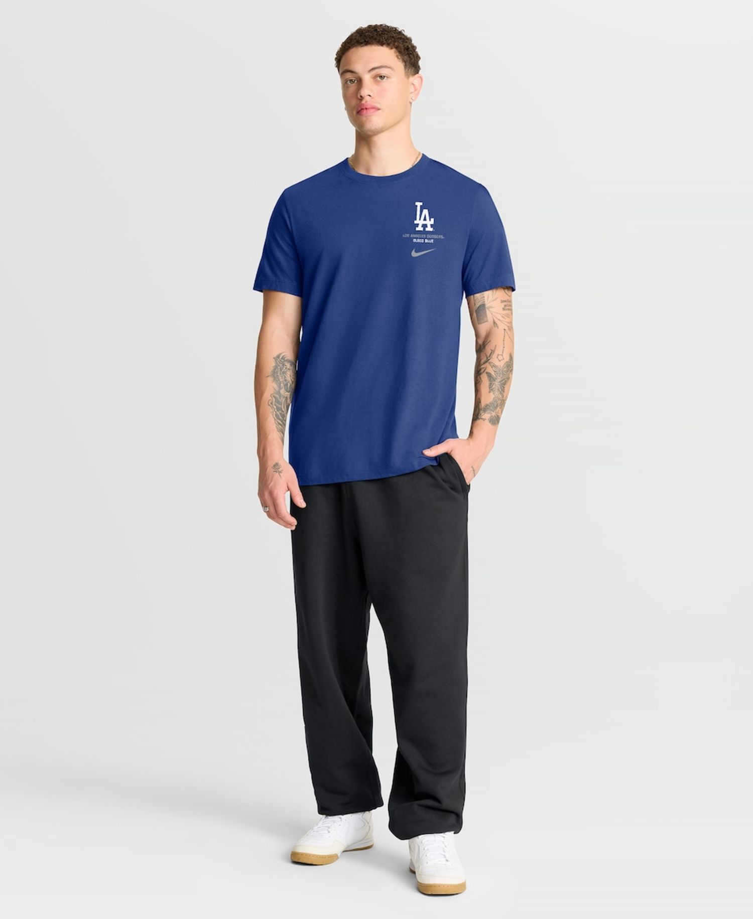 Men's Royal Los Angeles Dodgers Primetime 2-Hit T-Shirt