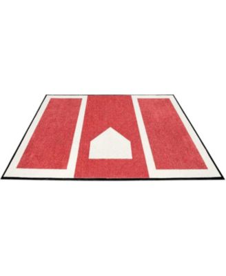 6.5x4FT Baseball Hitting Mat, Anti-Slip Softball Batting Mat for Stance Training Indoor Outdoor Practice