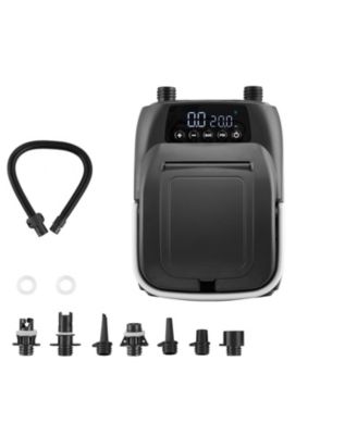 Paddle Board Pump High Pressure Dual Stage Inflation and Deflation SUP Air Pump with Auto Off Function
