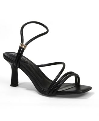 Women's Hannia Looped Ankle Strap Kitten Heel Sandals