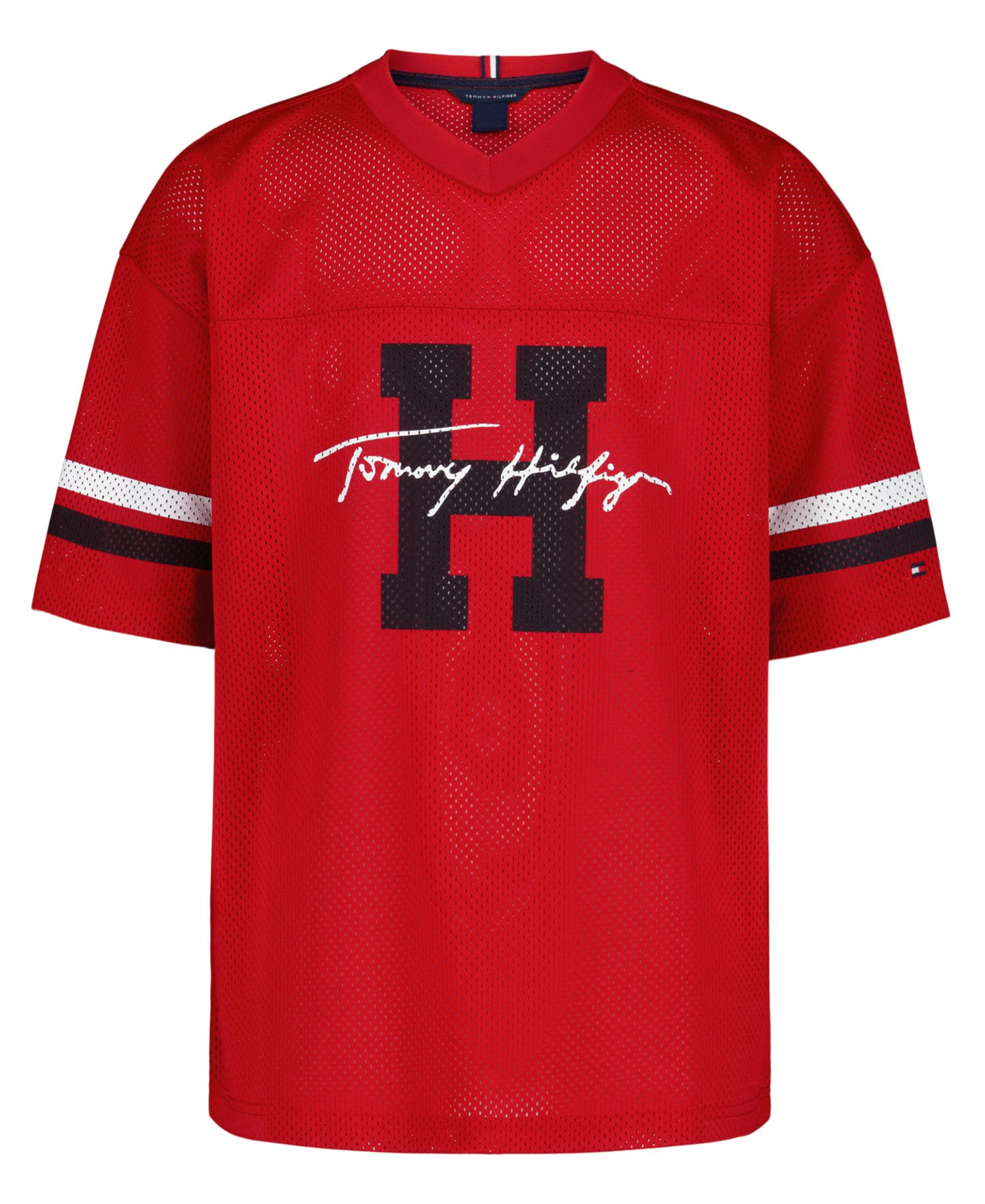 Boys' 8-20 Logo Mesh Jersey T-Shirt