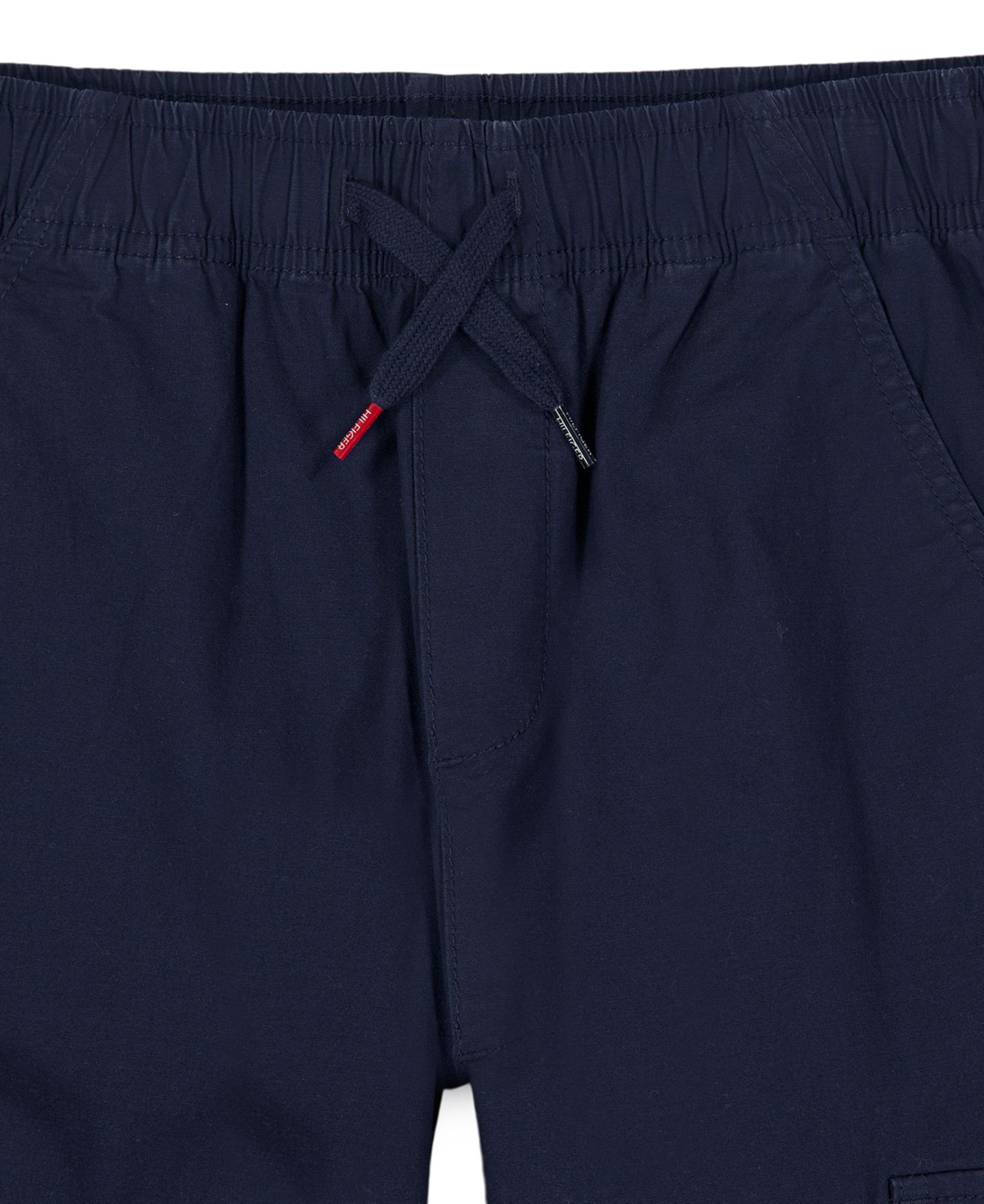 Брюки Tommy Hilfiger Logo Cargo Jogger для мальчиков, цвет: Тёмно-синий — фото 4