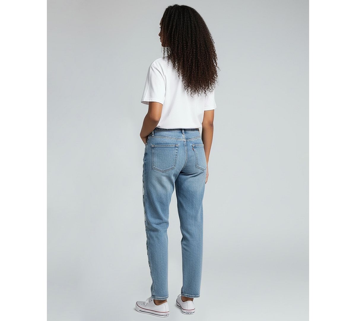 BLANK NYC Women's High-Rise Straight-Leg Jeans view 6 — MAYCSS fashion products