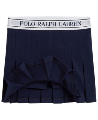mona Polo by Ralph Lauren プリーツスカート 2 Polo Ralph Lauren Girls' 2T-6X Stretch Mesh Boxy Polo Shirt and