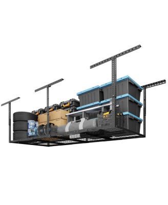 3x8 Overhead Garage Storage Rack, Heavy-Duty Metal Ceiling Racks, Classic Series