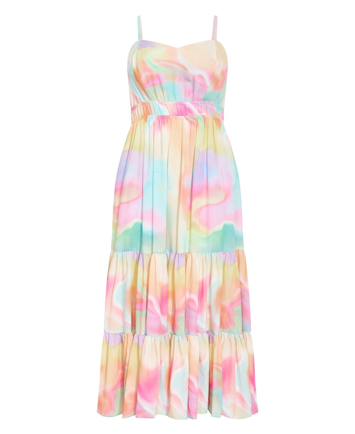 Women's Kalea Swirl Print Maxi Dress