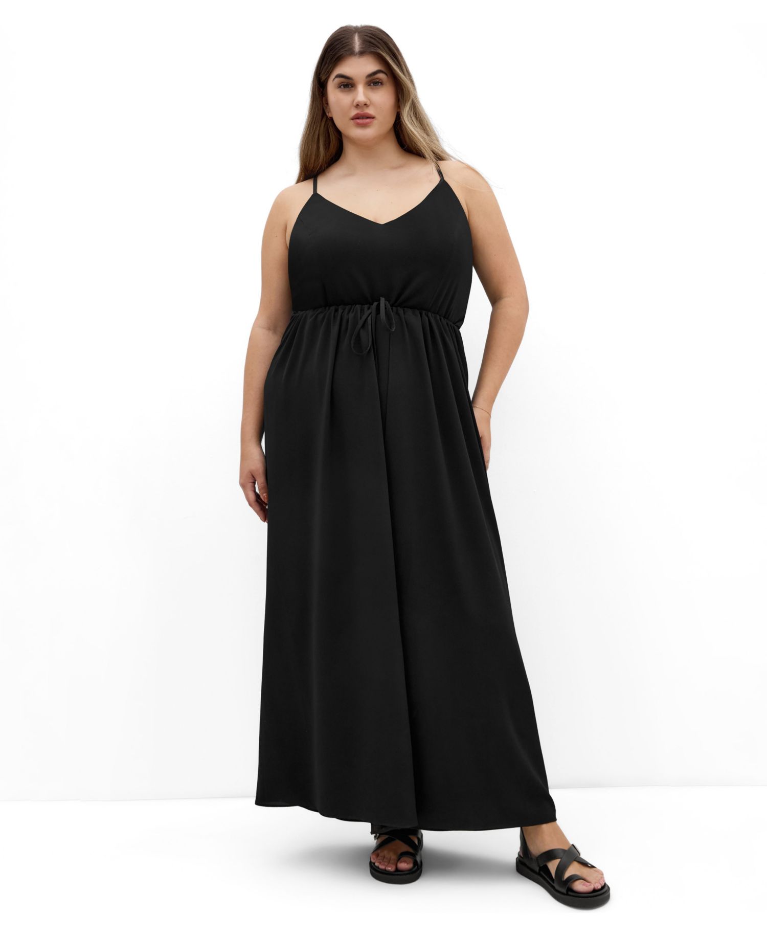 Women's Plus Size Divine Overlay Maxi Dress