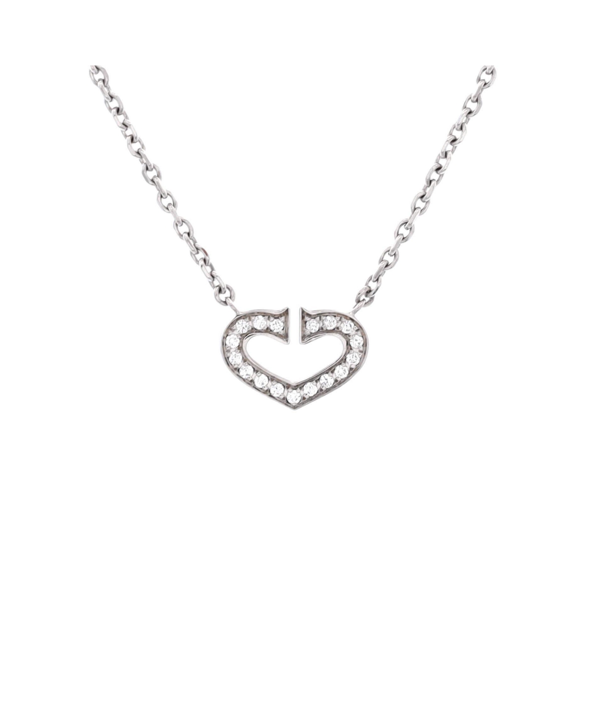 Pre-Owned Cartier C Heart de Cartier Pendant Necklace