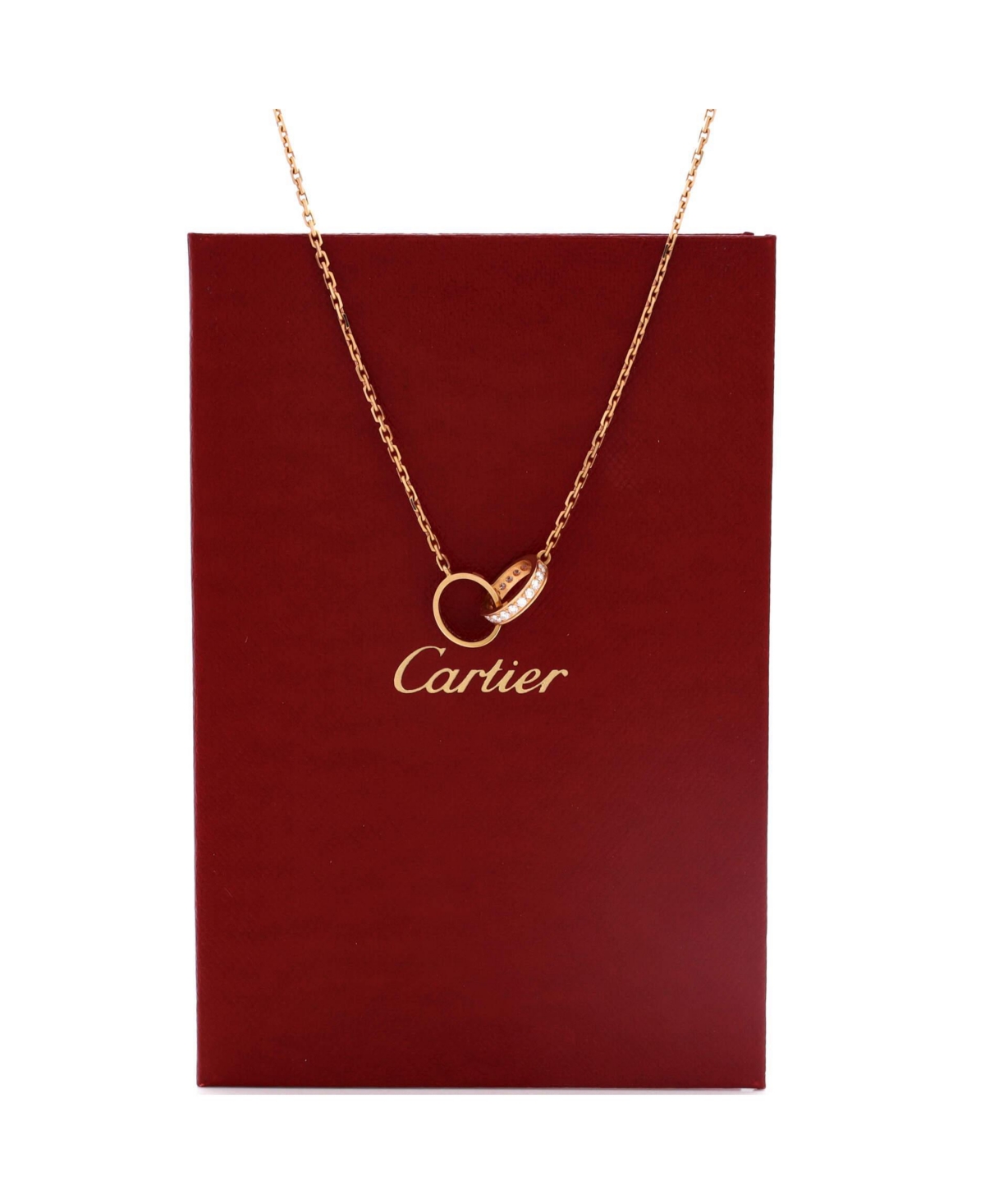 Pre-Owned Cartier Love Interlocking Necklace