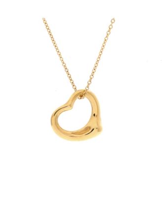 Elsa Peretti Open Heart Pendant Necklace