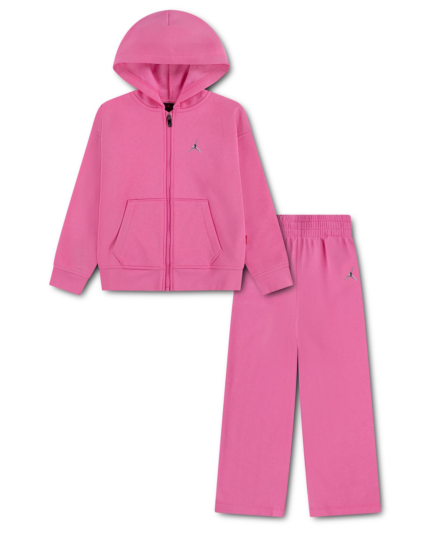Girls' 4-6X Brooklyn Hooded Sweatshirt and Pant, 2-Piece Set