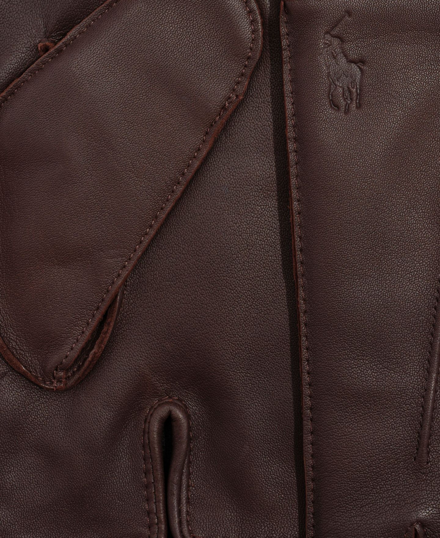 Мужские перчатки Polo Ralph Lauren Water-Repellent Leather, цвет: Buck — фото 4