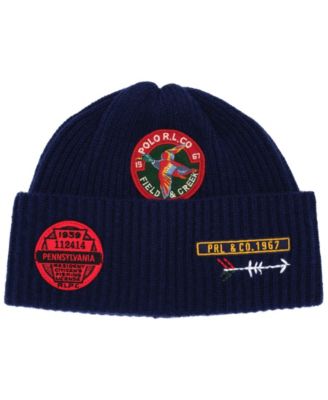 Men's Patch Beanie Hat