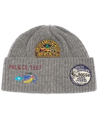 Men's Patch Beanie Hat
