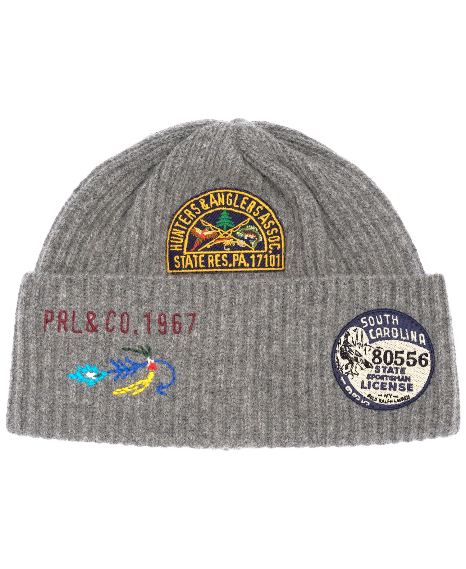 Men's Patch Beanie Hat